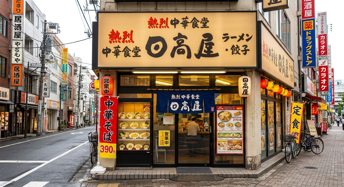 熱烈中華食堂日高屋